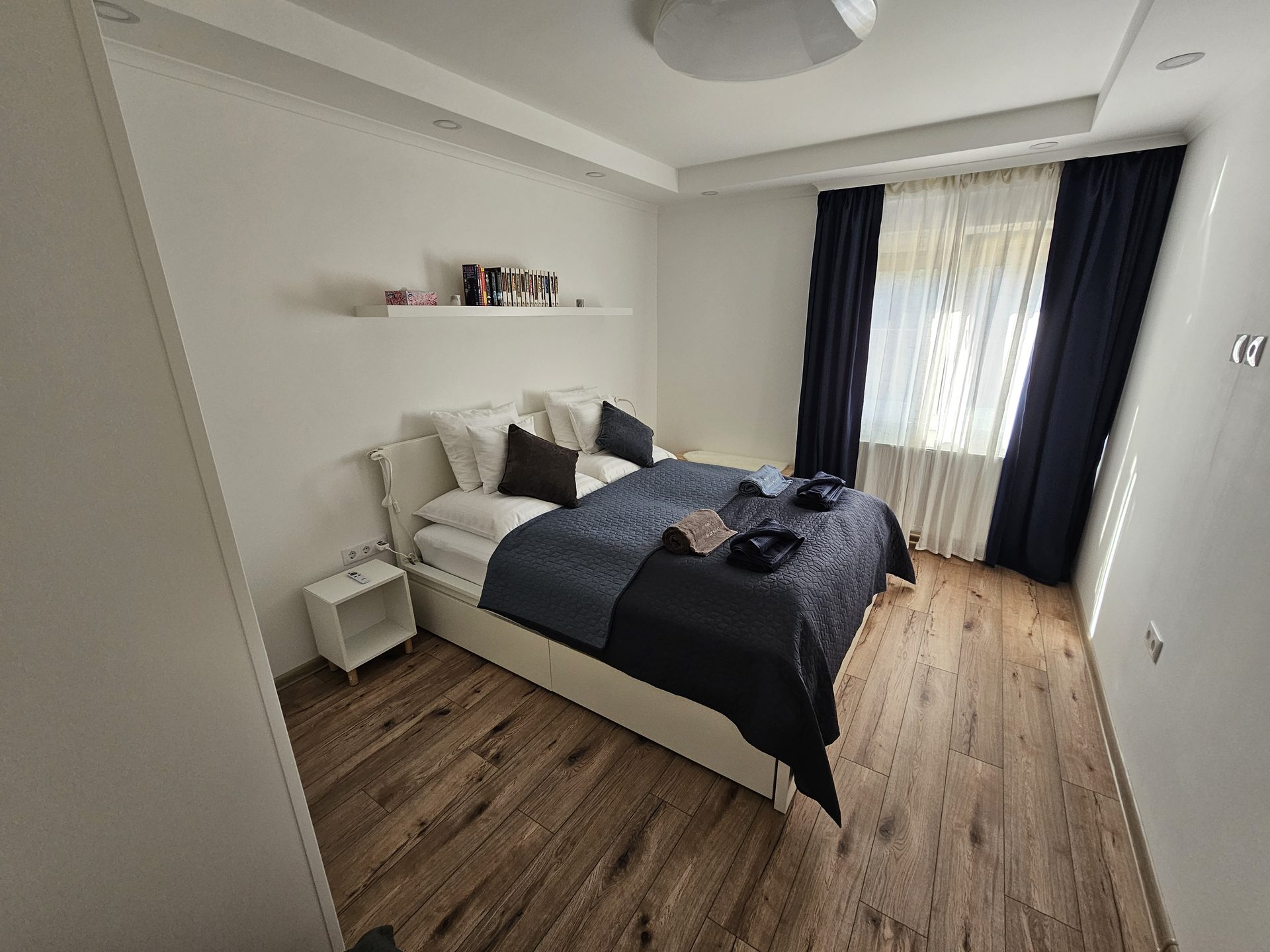 Bright separate bedroom